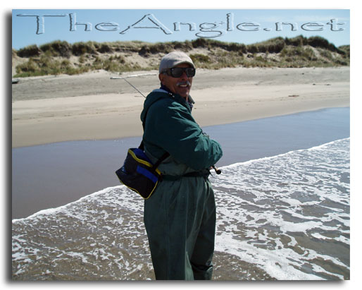 [Northern California Fly Fishing the Surf]