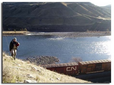 [Image: Thompson River Steelhead fishing 2006]