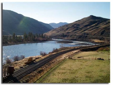 [Image: Thompson River Steelhead fishing 2006]