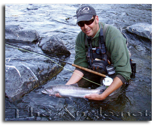 [Image: Fly fishing for Delta Stripers October 2008]
